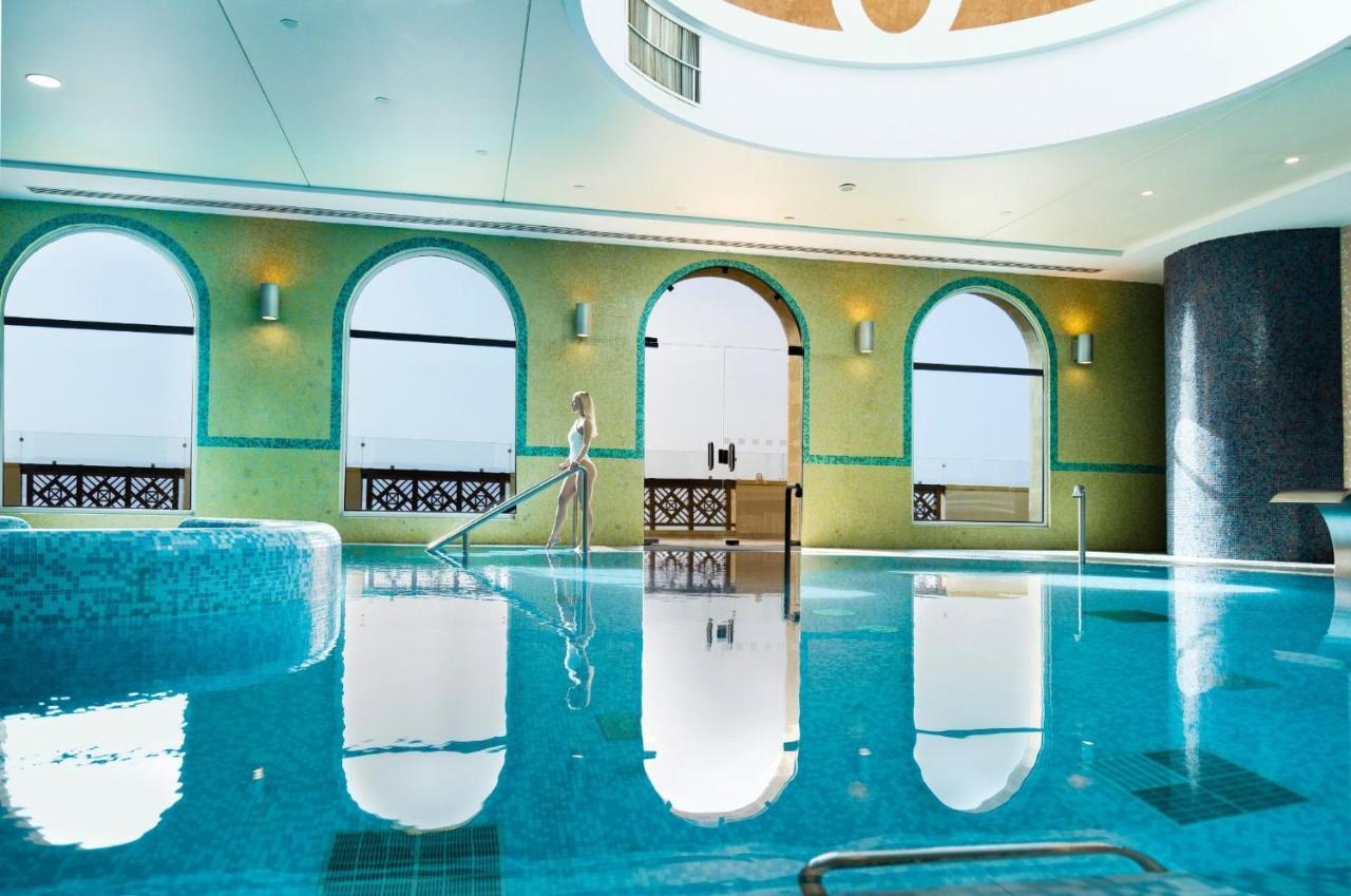 Crowne Plaza Jordan Dead Sea Resort & Spa By Ihg Sweimeh Exterior foto The swimming pool at the spa